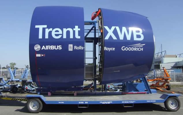 Chariot capot moteur